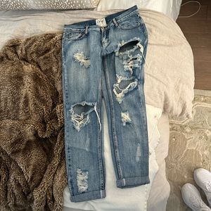 One Teaspoon Ripped Jeans
